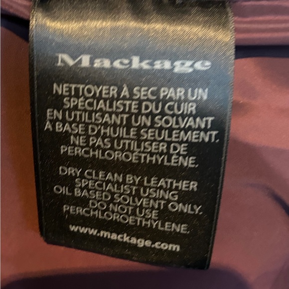 Mackage Down Burgundy Coat with Coyote Fur (Size X-small) - Picture 7 of 15